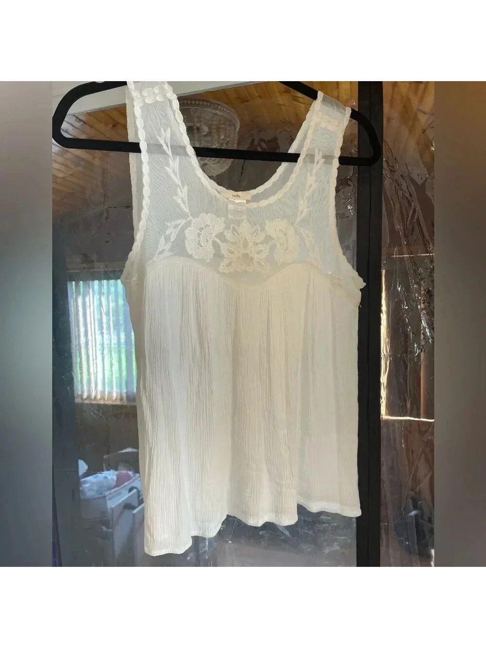 Intu, Sz Med, Sleeveless Blouse